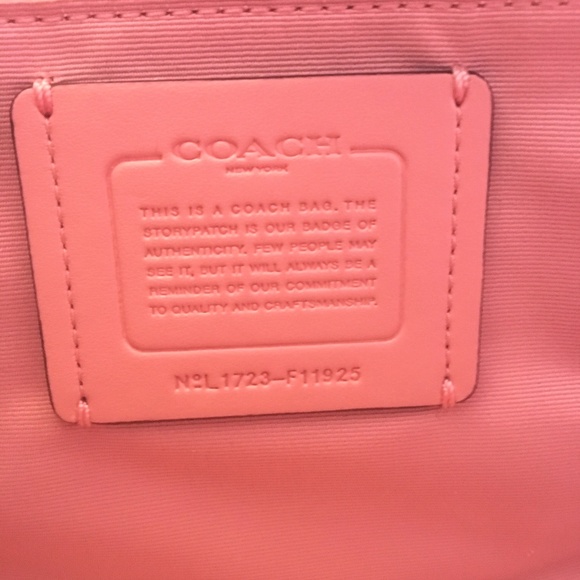 Coach Crosby Carryall Crossbody Bag Blush Leather - Picture 8 of 8